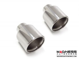 Alfa Romeo Stelvio Custom Exhaust Tips - Ragazzon - Stainless Steel